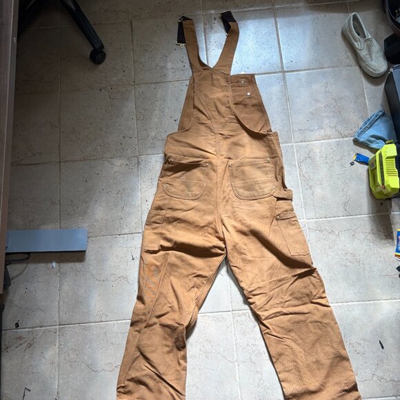 Men's Bib Overall - Relaxed Fit - Duck 30x32 - Picture 6 of 6